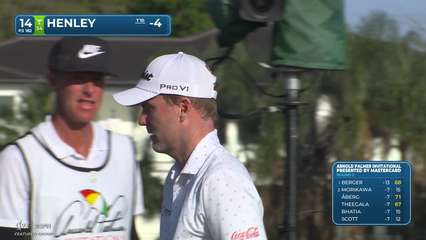 Russell Henley | Round 2 | 14th hole | Shot 1 | 2026 Arnold Palmer