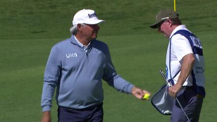 Fred Couples | Round 2 | 13th hole | Shot 3 | 2025 Hoag Classic