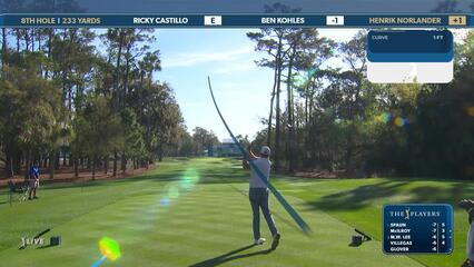 Henrik Norlander | Round 2 | 8th hole | Shot 1 | 2025 THE PLAYERS