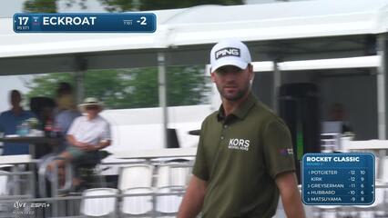Austin Eckroat | Round 2 | 17th hole | Shot 4 | 2025 Rocket Classic