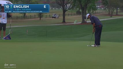 Harris English | Round 1 | 10th hole | Shot 4 | 2025 Houston Open