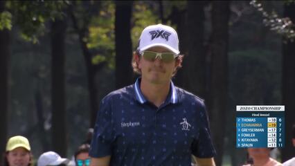 Nico Echavarria | 2024 ZOZO CHAMPIONSHIP | Round 4 | 7th hole | Shot 2