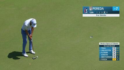 Raul Pereda | 2023 Mexico Open | Round 2 | 12th hole | Shot 4