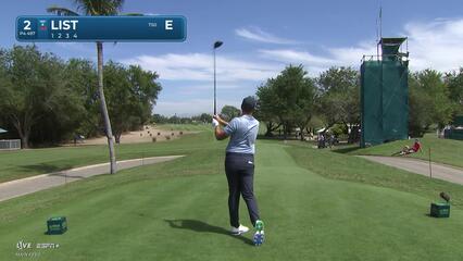 Luke List | Round 1 | 2nd hole | Shot 1 | 2025 Mexico Open