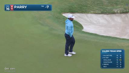 John Parry | Round 3 | 16th hole | Shot 3 | 2026 Valero