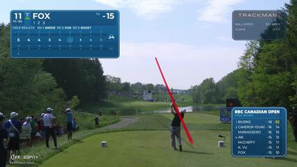 Ryan Fox | Round 4 | 11th hole | Shot 1 | 2025 RBC Canadian