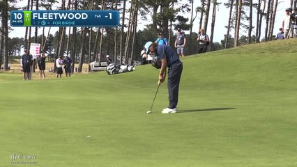 Tommy Fleetwood | Round 1 | 10th hole | Shot 3 | 2026 Genesis Scottish Open
