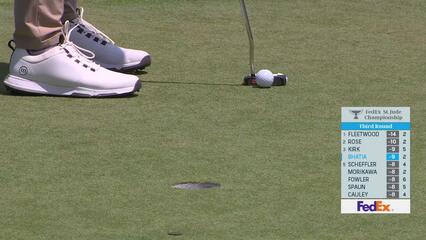 Akshay Bhatia | Round 3 | 3rd hole | Shot 4 | 2025 FedEx St. Jude