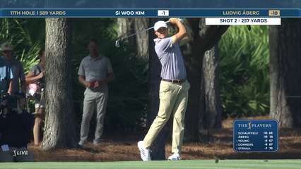 Ludvig Aberg | Round 2 | 11th hole | Shot 2 | 2026 THE PLAYERS