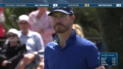 Sam Ryder | Round 2 | 9th hole | Shot 5 | 2025 THE PLAYERS