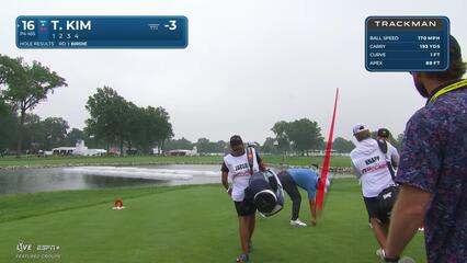Tom Kim | Round 2 | 16th hole | Shot 1 | 2025 Rocket Classic