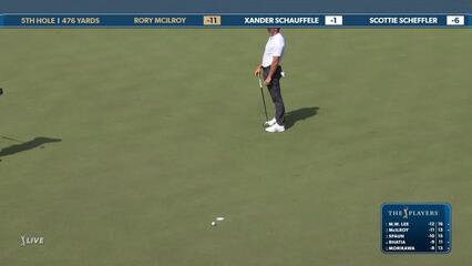 Rory McIlroy | Round 2 | 5th hole | Shot 4 | 2025 THE PLAYERS