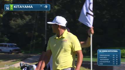 Kurt Kitayama | Round 3 | 16th hole | Shot 3 | 2026 The Genesis