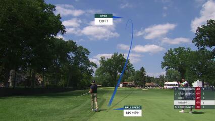 Jake Knapp | Round 4 | 7th hole | Shot 2 | 2025 Rocket Classic