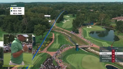 Wyndham Clark | Round 4 | 12th hole | Shot 1 | 2026 BMW Championship