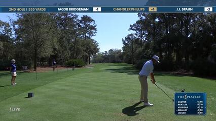 Chandler Phillips | Round 1 | 2nd hole | Shot 1 | 2025 THE PLAYERS