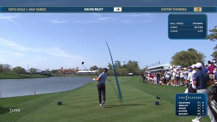 Justin Thomas | Round 3 | 18th hole | Shot 1 | 2025 THE PLAYERS