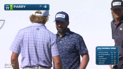 John Parry | Round 2 | 17th hole | Shot 4 | 2026 WM Phoenix Open