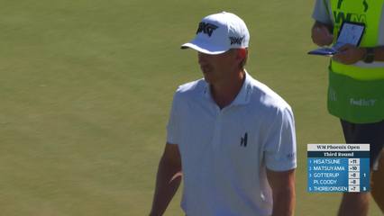 Jake Knapp | Round 3 | 3rd hole | Shot 4 | 2026 WM Phoenix Open