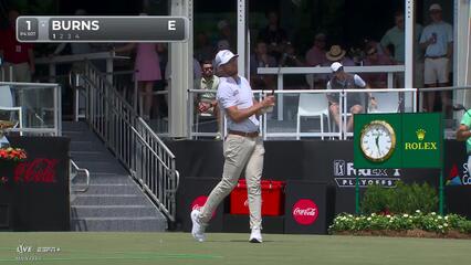 Sam Burns | Round 1 | 1st hole | Shot 1 | 2025 TOUR Championship