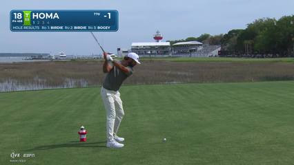 Max Homa | Round 4 | 18th hole | Shot 1 | 2026 RBC Heritage