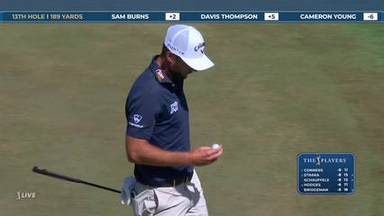 Sam Burns | Round 2 | 13th hole | Shot 3 | 2026 THE PLAYERS