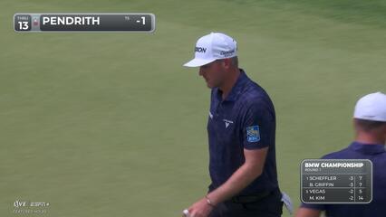 Taylor Pendrith | Round 1 | 13th hole | Shot 3 | 2025 BMW Championship