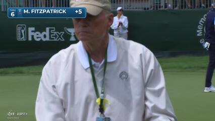 Matt Fitzpatrick | Round 3 | 6th hole | Shot 4 | 2025 the Memorial