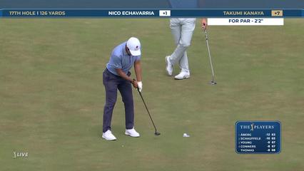 Takumi Kanaya | Round 3 | 17th hole | Shot 3 | 2026 THE PLAYERS