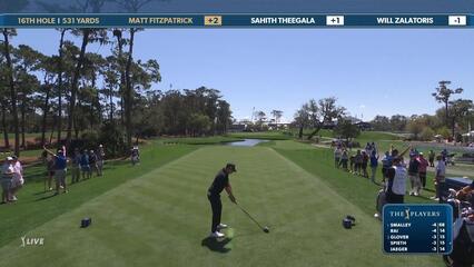 Matt Fitzpatrick | Round 1 | 16th hole | Shot 1 | 2025 THE PLAYERS