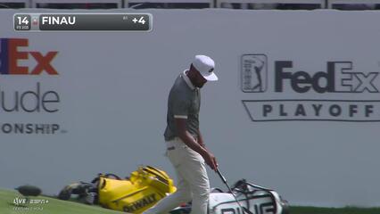 Tony Finau | Round 4 | 14th hole | Shot 5 | 2025 FedEx St. Jude