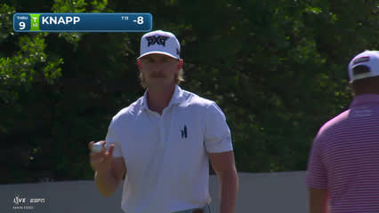 Jake Knapp | Round 4 | 9th hole | Shot 3 | 2026 Texas Children's