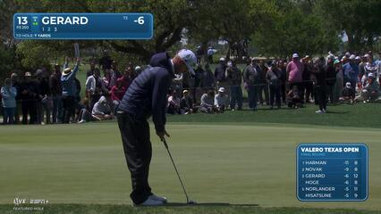 Ryan Gerard | Round 4 | 13th hole | Shot 3 | 2025 Valero