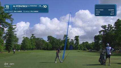 Matt Fitzpatrick | Round 2 | 15th hole | Shot 2 | 2026 Zurich Classic