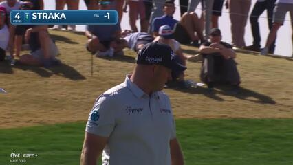 Sepp Straka | Round 2 | 4th hole | Shot 3 | 2025 WM Phoenix Open