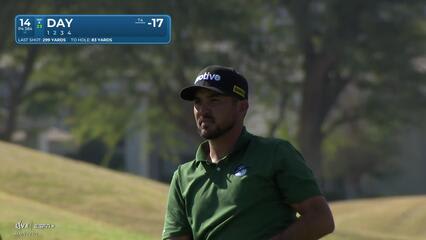 Jason Day | Round 3 | 14th hole | Shot 2 | 2025 The American Express