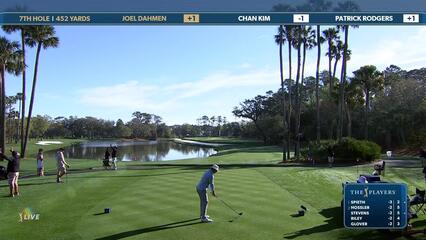 Joel Dahmen | Round 1 | 7th hole | Shot 1 | 2025 THE PLAYERS