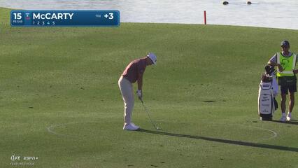 Matt McCarty | Round 1 | 15th hole | Shot 4 | 2025 WM Phoenix Open