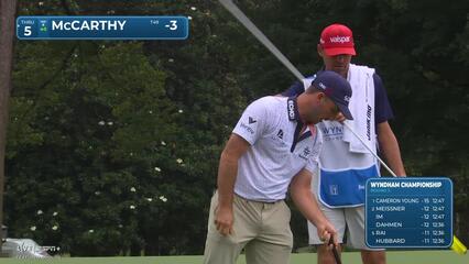 Denny McCarthy | Round 3 | 14th hole | Shot 5 | 2025 Wyndham