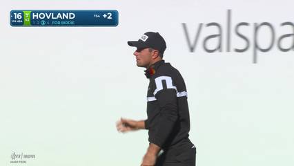 Viktor Hovland | Round 1 | 16th hole | Shot 3 | 2026 Valspar