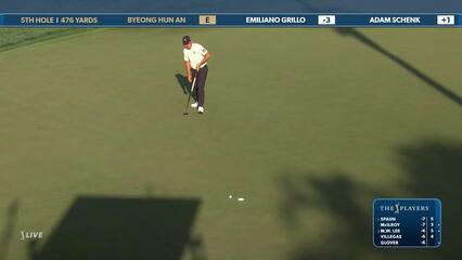 Byeong Hun An | Round 2 | 5th hole | Shot 4 | 2025 THE PLAYERS