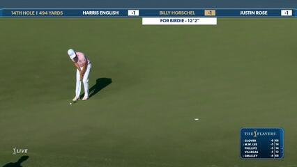 Billy Horschel | Round 1 | 14th hole | Shot 3 | 2025 THE PLAYERS