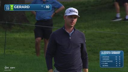 Ryan Gerard | Round 3 | 11th hole | Shot 5 | 2026 the Memorial