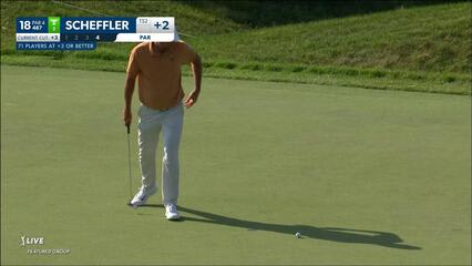 Scottie Scheffler | 2023 the Memorial | Round 2 | 18th hole | Shot 5