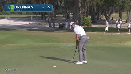 Michael Brennan | Round 2 | 15th hole | Shot 4 | 2025 The RSM Classic