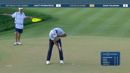 Lucas Glover | Round 1 | 1st hole | Shot 4 | 2026 THE PLAYERS
