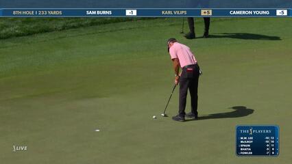 Karl Vilips | Round 2 | 8th hole | Shot 3 | 2025 THE PLAYERS