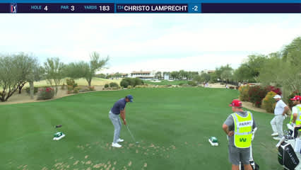 Christo Lamprecht | Round 1 | 4th hole | Shot 1 | 2026 WM Phoenix Open
