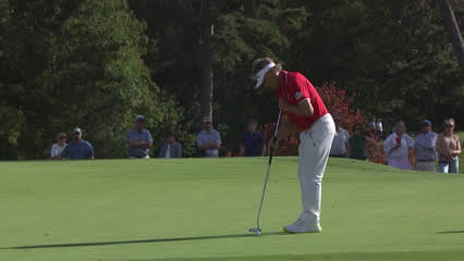Bernhard Langer | Round 3 | 13th hole | Shot 4 | 2025 Dominion
