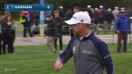 Brian Harman | Round 2 | 2nd hole | Shot 4 | 2025 AT&T Pebble Beach